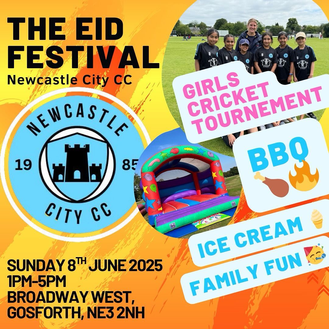 Newcastle - 🎉 THE EID FESTIVAL! 🎉 Join us at Newcastle City CC for an ...