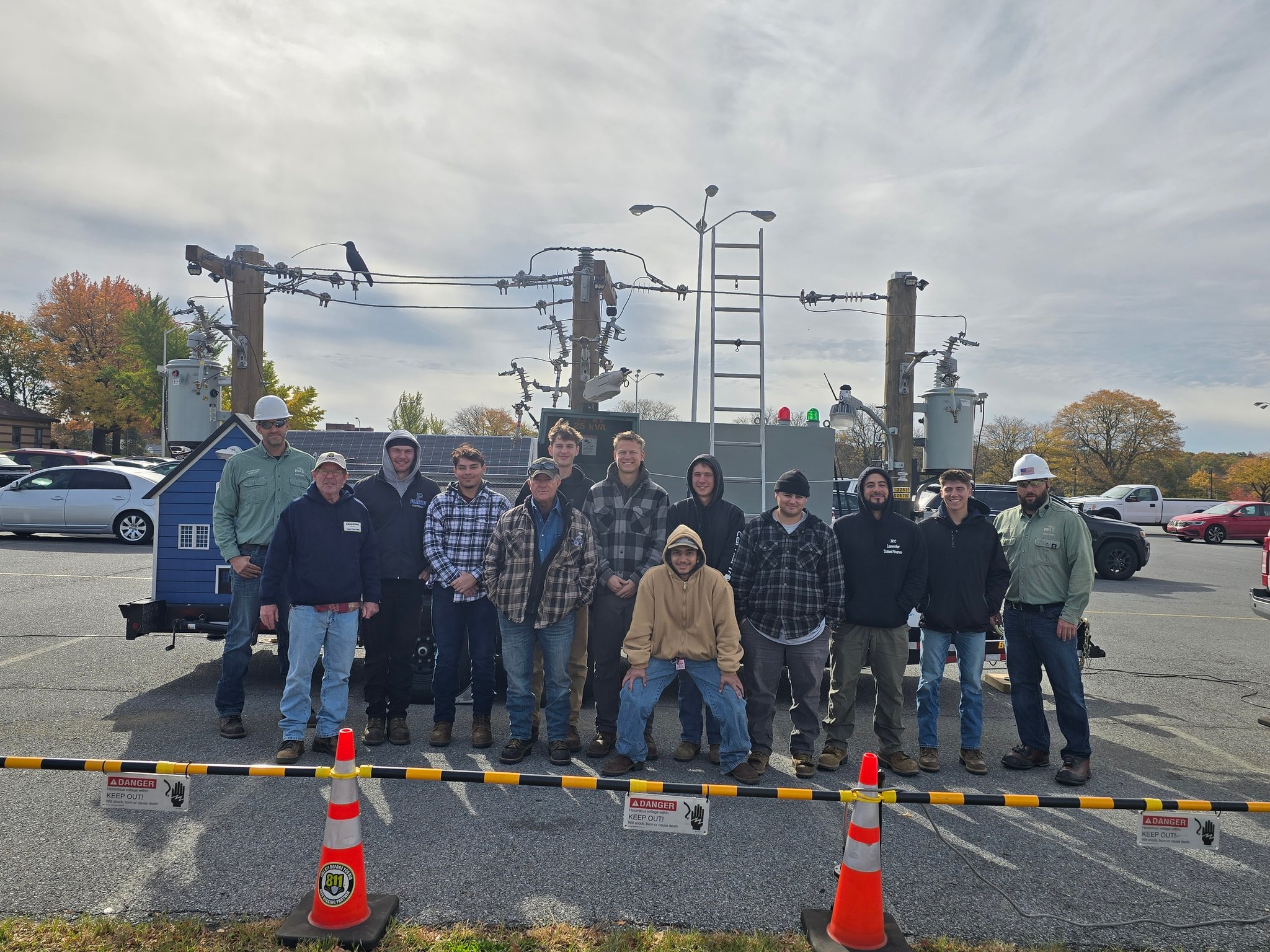 Northampton - Fall 2025 class with the PPL Live Line Electrical Safety ...