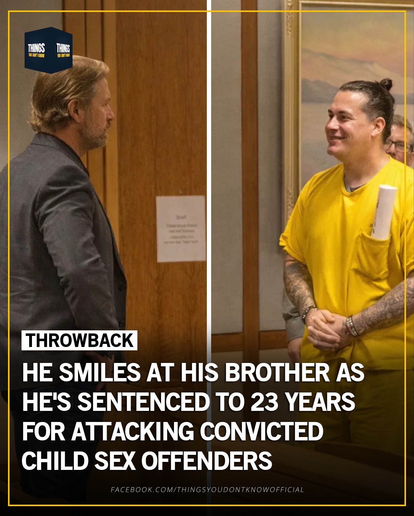 Both brothers were sexually abused as children. One became a PhD 