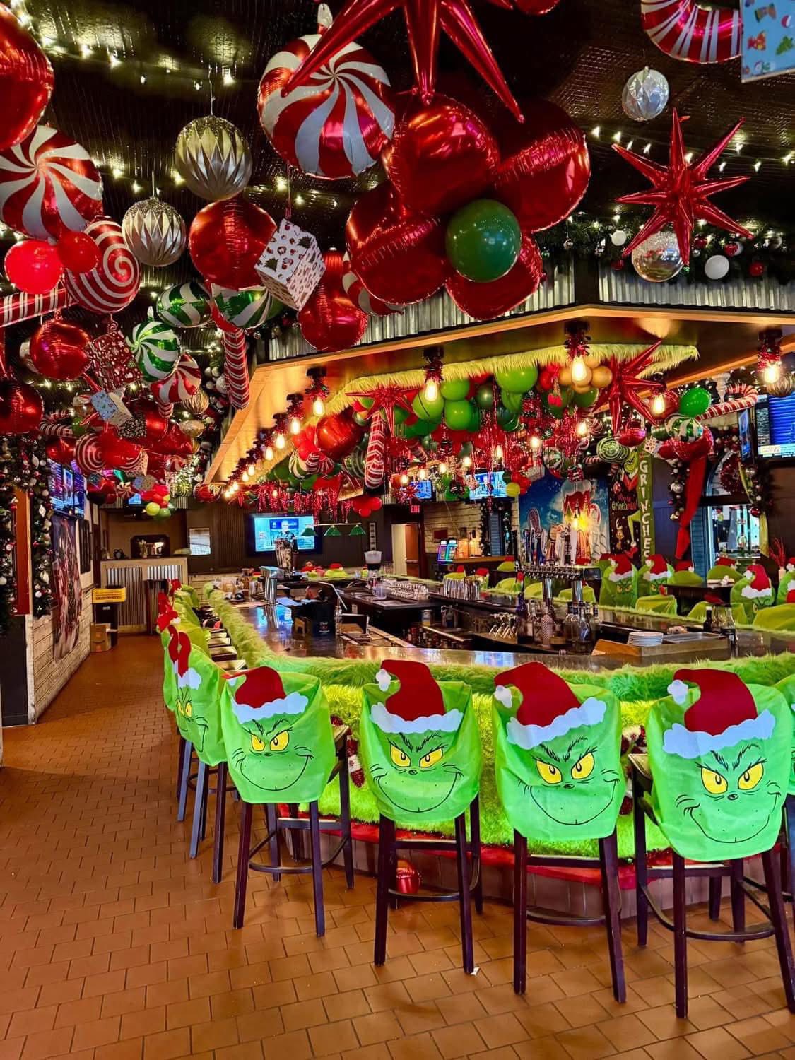 THE GRINCH POP-UP BAR at The Ridley House! 🎄✨ 📍 Ridley, PA