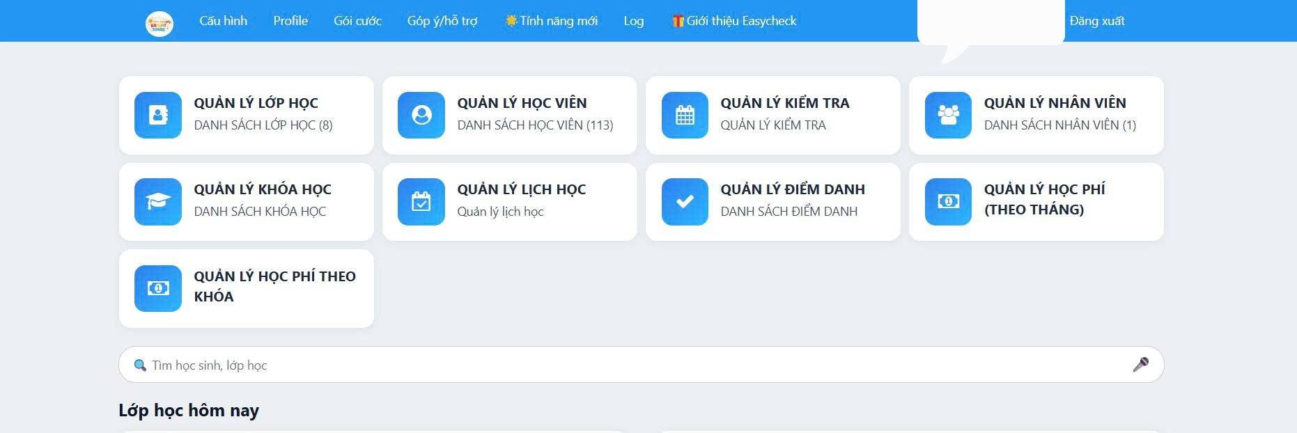 EasyCheck - Phần mềm quản lý trung tâm | Phu Ly