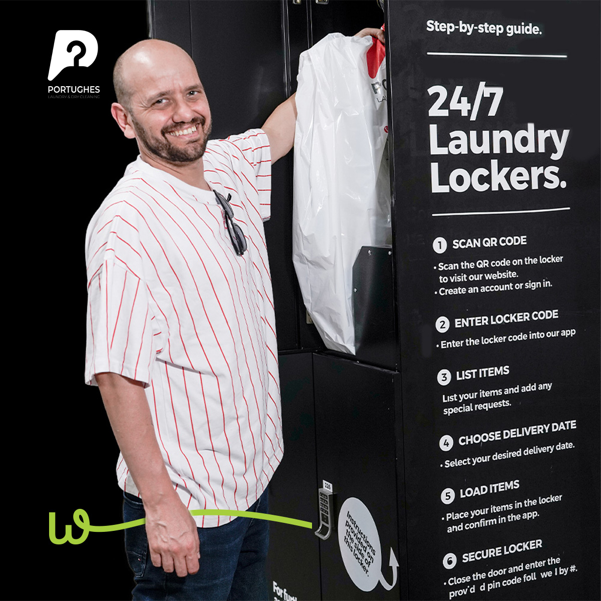 Welbee’s - 👕🔒 Tired of lugging your laundry around? Porutghes Dry ...