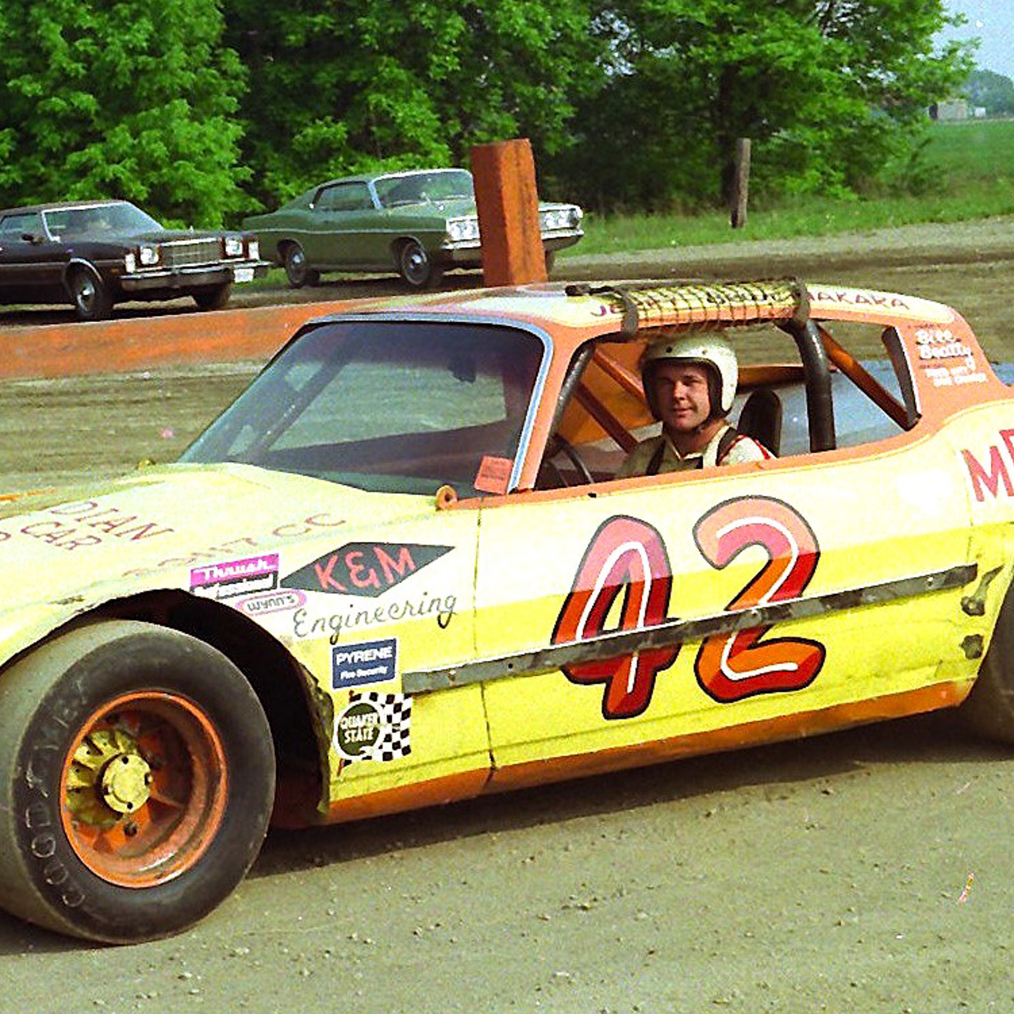 Flat - Jerry Makara, who won races in the 1960s and 1970s in ARCA ...