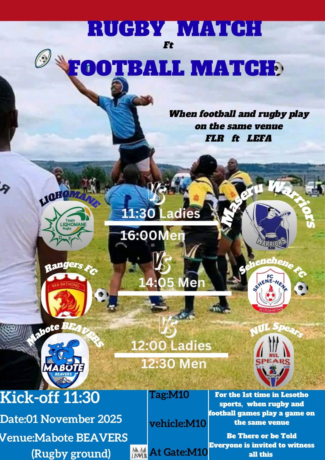 Mabote Beavers Rugby Club | Maseru