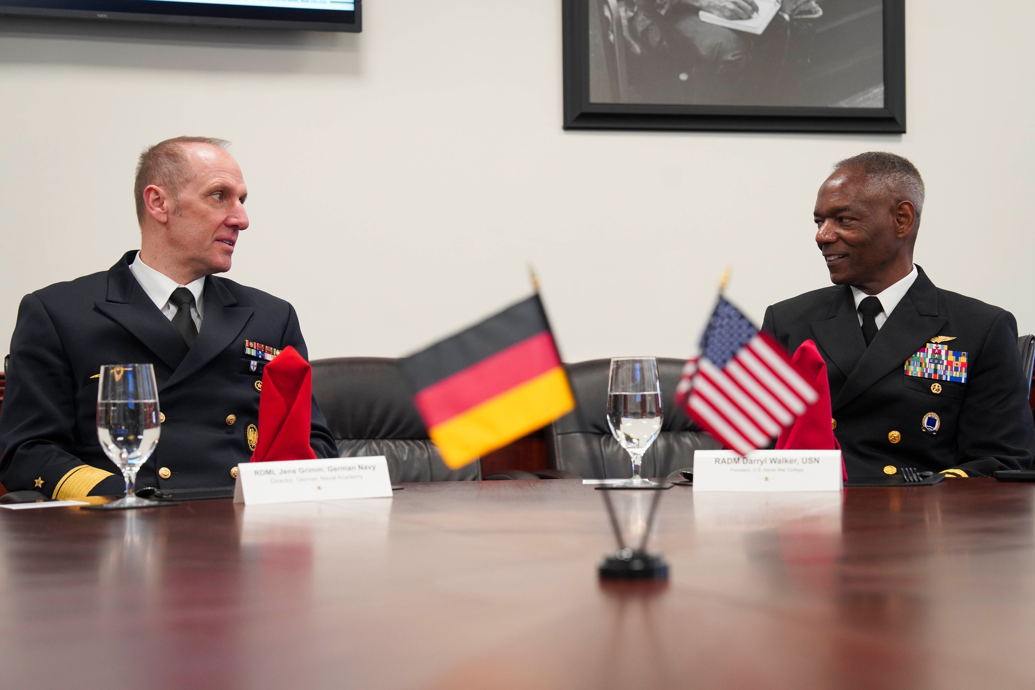 Today we had the honor of... - U.S. Naval War College | Facebook