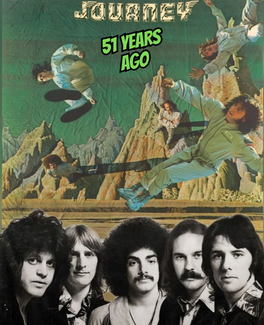 Journey's self-titled debut album was released 51 years ago, on