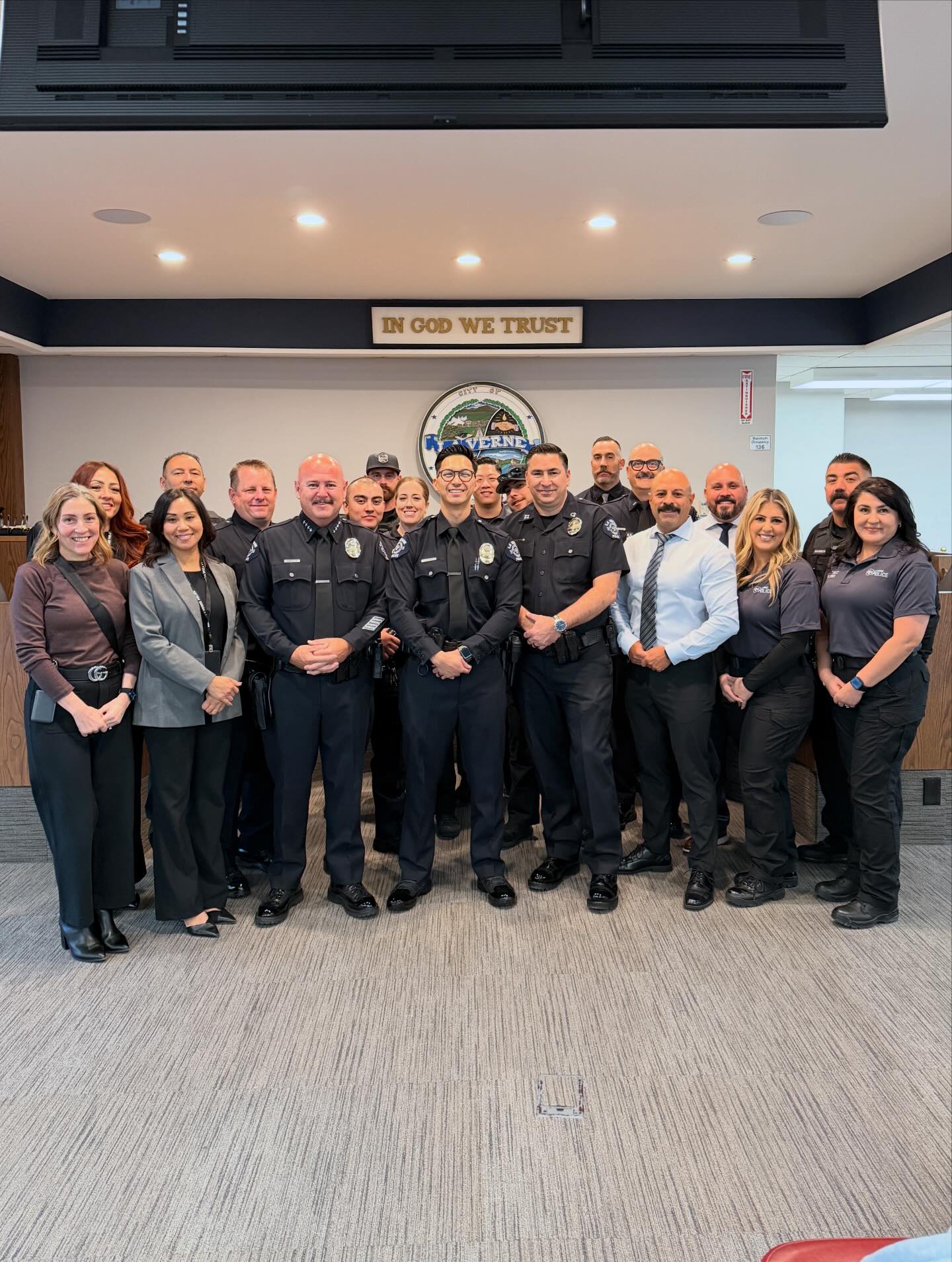La Verne Police Department welcomes new officer