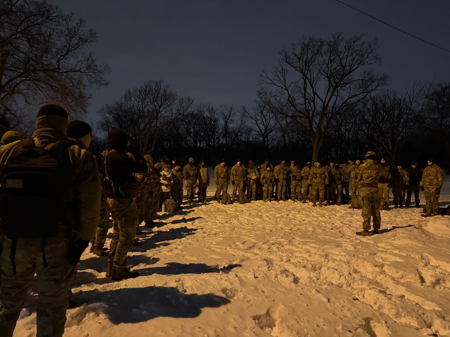 ️🧊 AMBUSH... - Golden Eagle Battalion - Marquette Army ROTC | Facebook