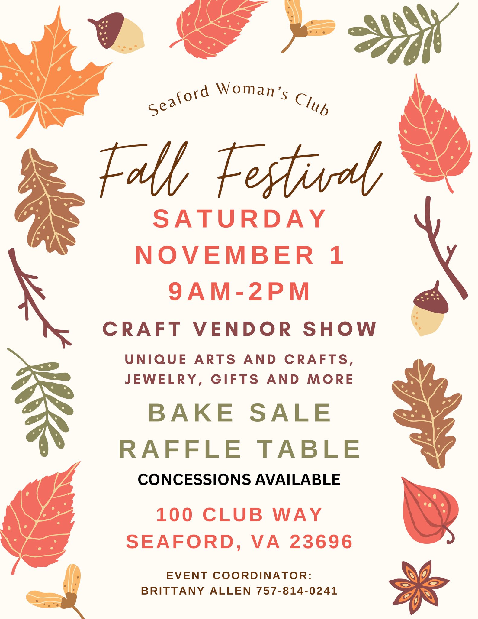 🍂 Vendor Spotlight 🍂 The Fall... - Seaford Woman's Club | Facebook
