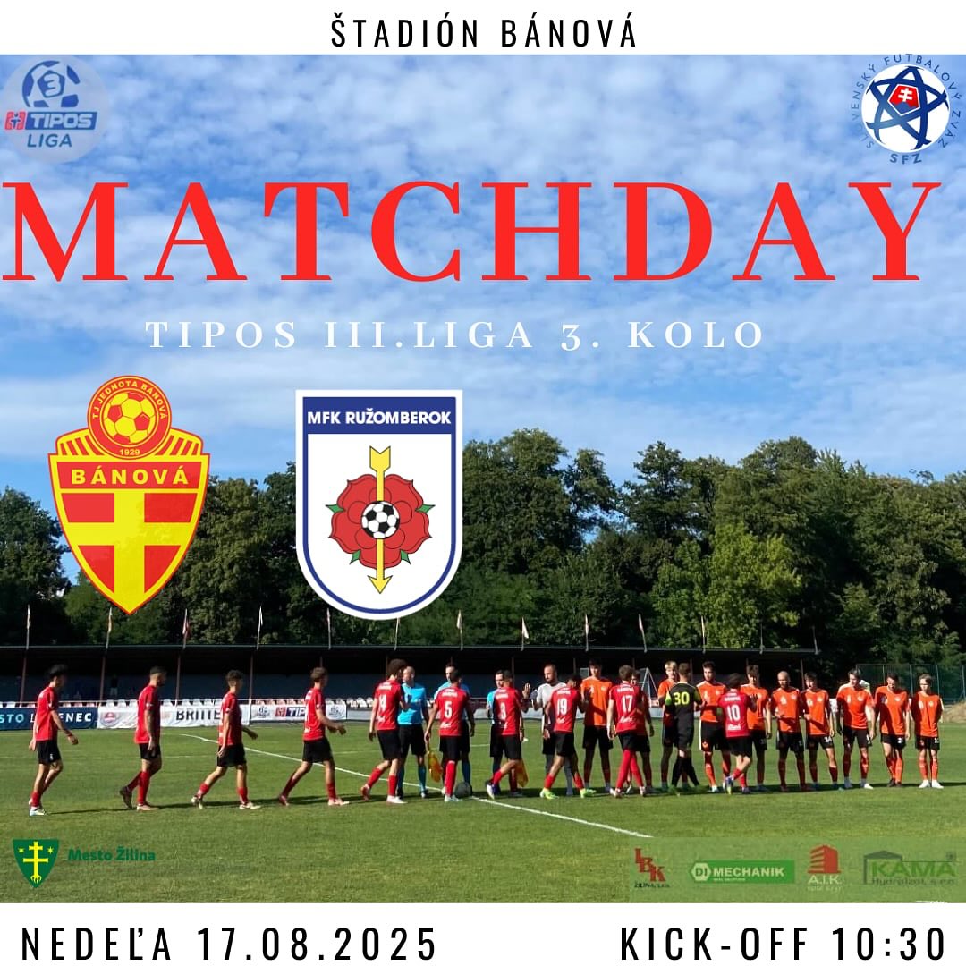 TJ Jednota Bánová added a new photo. - TJ Jednota Bánová