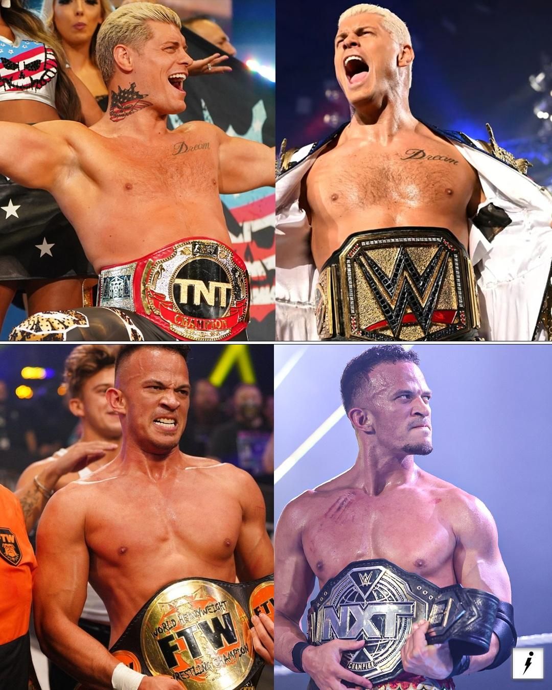 2020 in AEW… 2026 in WWE 🔥 Cody Rhodes and Ricky Saints meet