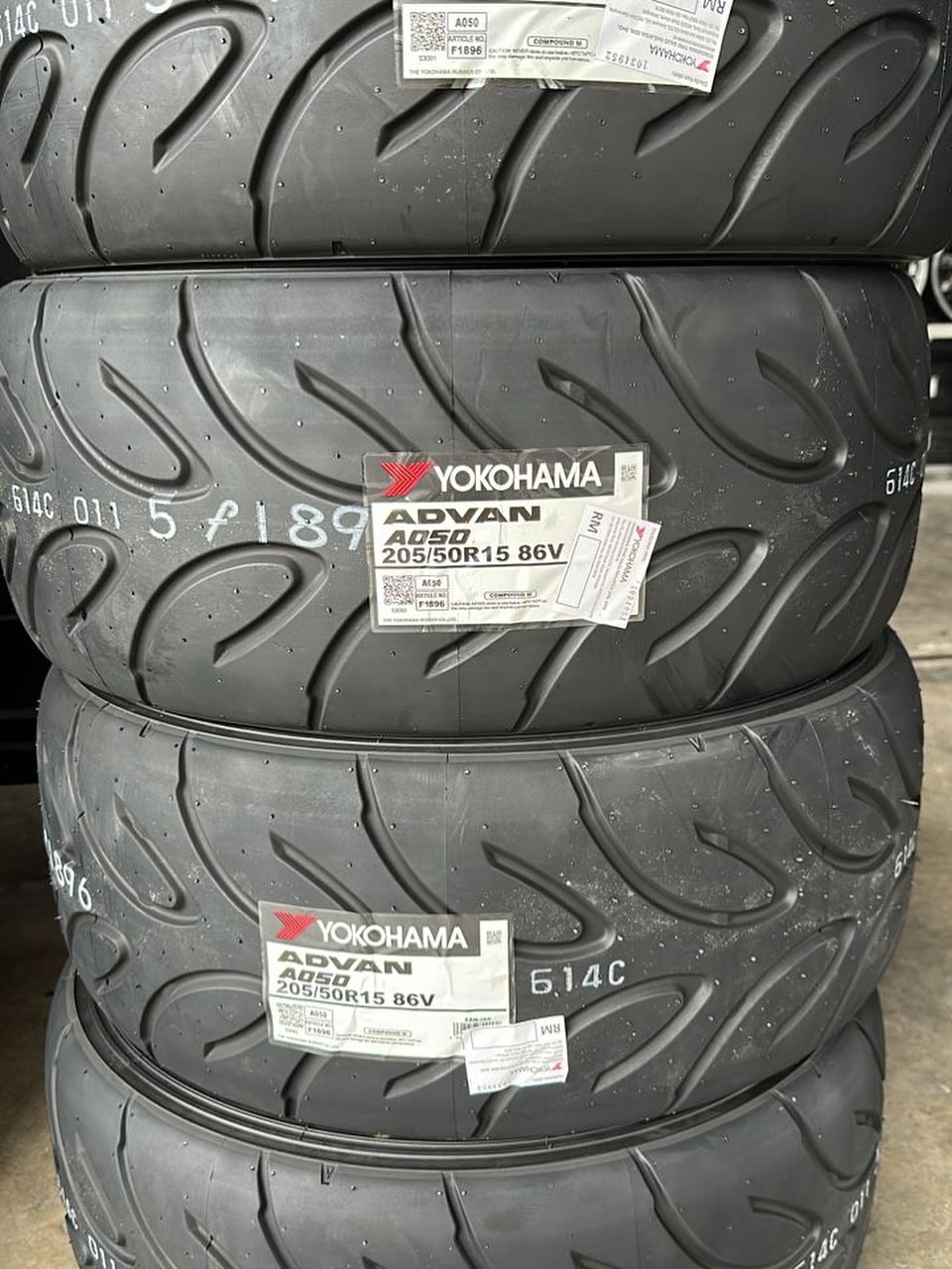215/45R17 Yokohama Advan A050 Japan Semi Slick Tyre!🔥🔥🔥🔥 Are