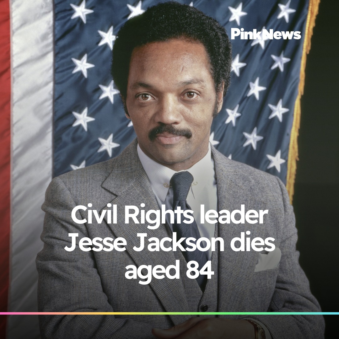 PinkNews - US Civil Rights leader Jesse Jackson has died aged 84 ...