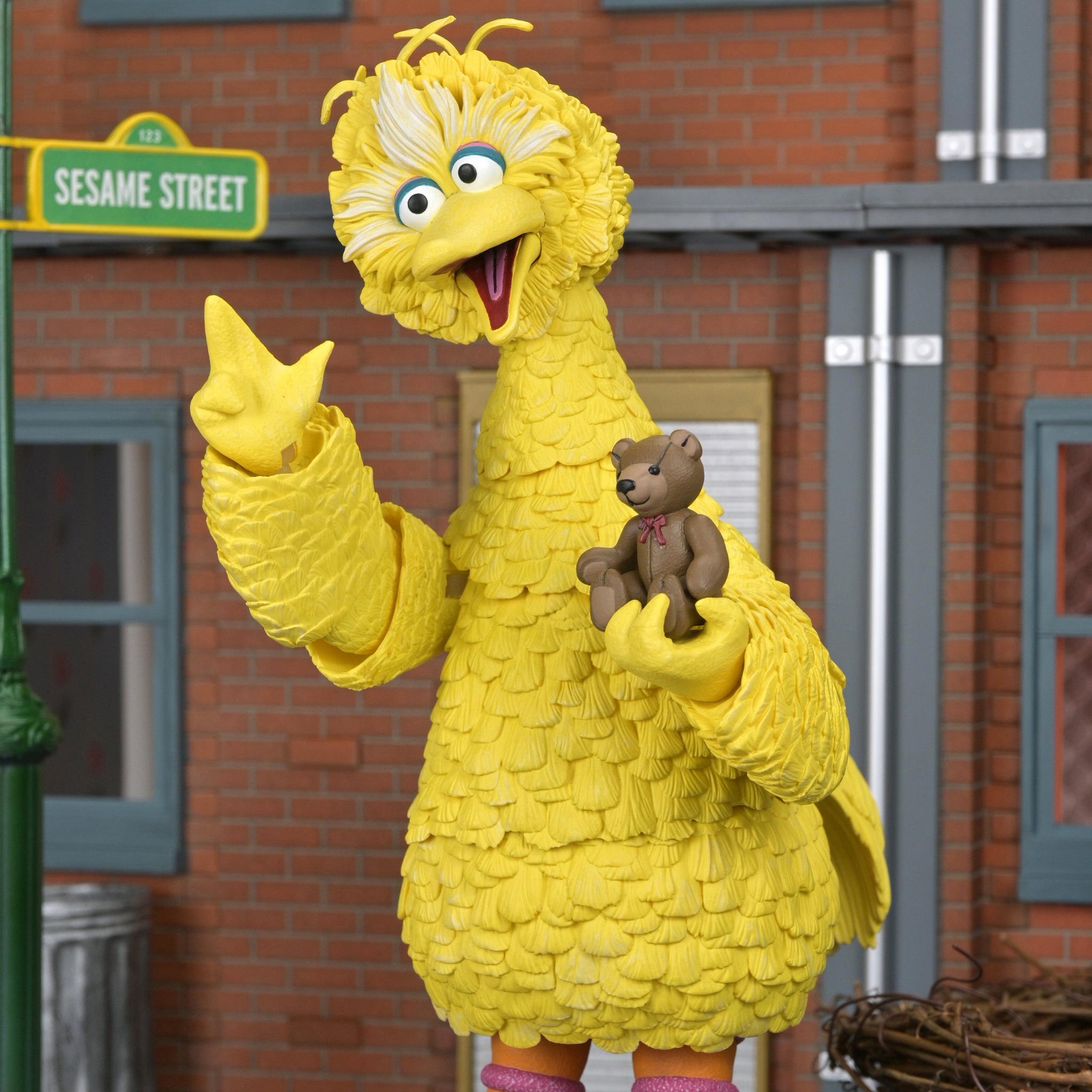 The Sesame Street ULTIMATES! Big Bird Action Figure is now