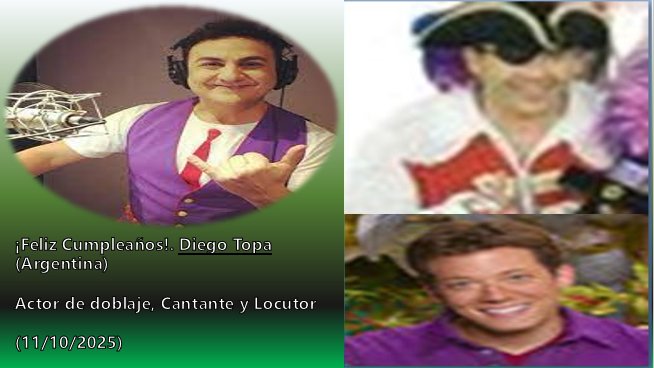 Arte - Un día como hoy, pero de 1975 nace: Diego César Topa, mejor ...
