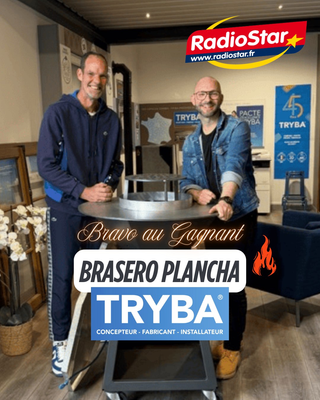Radio - 🔥 Notre Grand GAGNANT du Magnifique BRASERO Plancha ! Encore ...