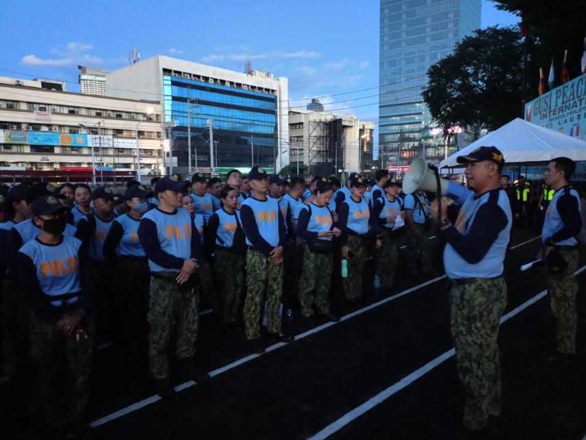 News5 - PAGHAHANDA NG KAPULISAN SA PEACE RALLY Maagang binisita nina ...