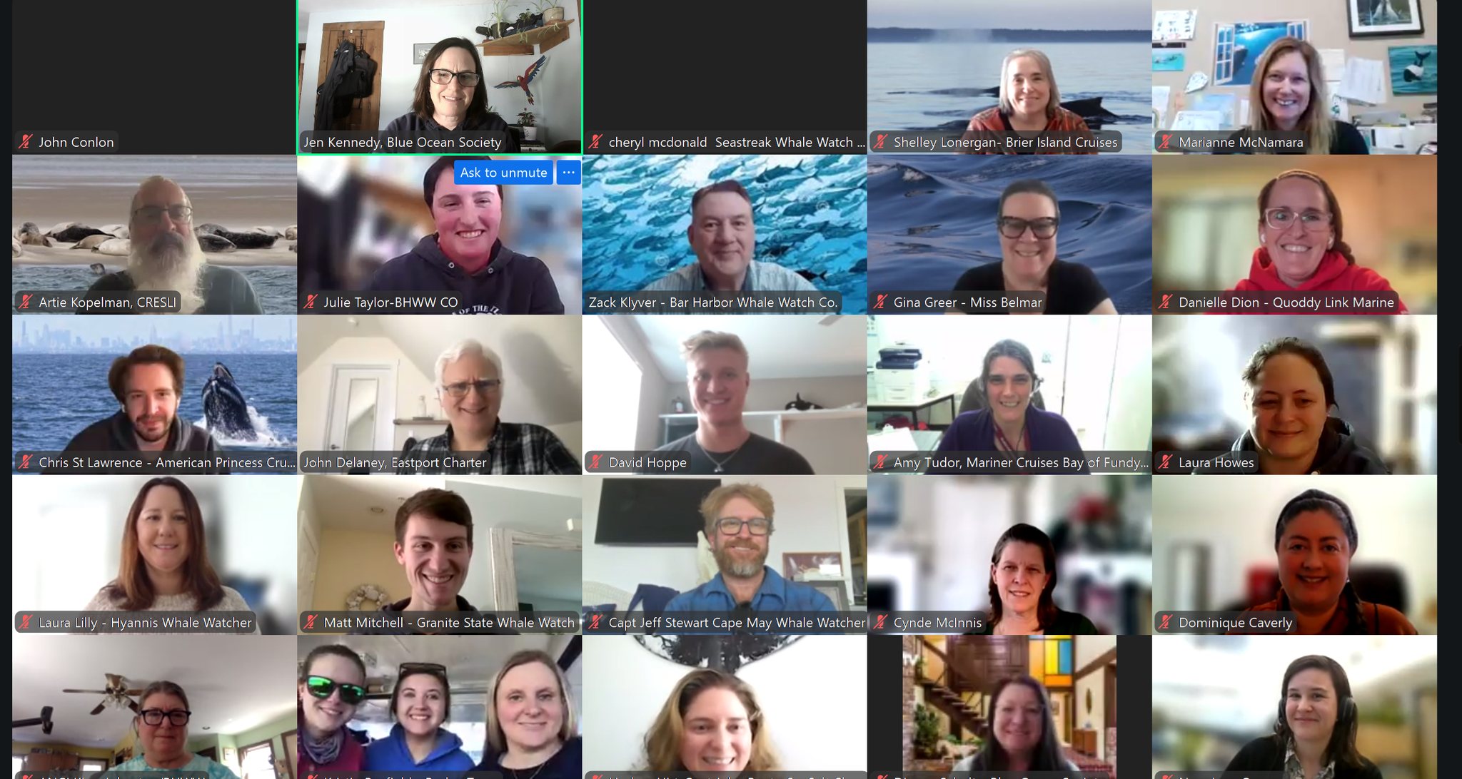 Blue - Our staff and research associates recently joined colleagues ...