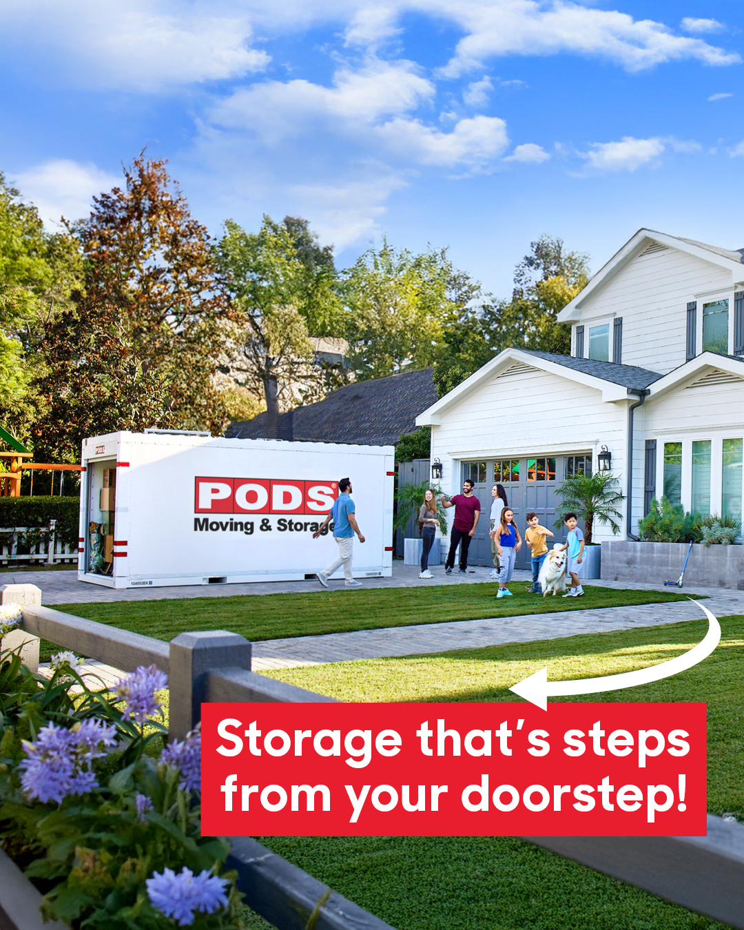 PODS of Phoenix - 🏠 Storage that’s literally steps from... | Facebook
