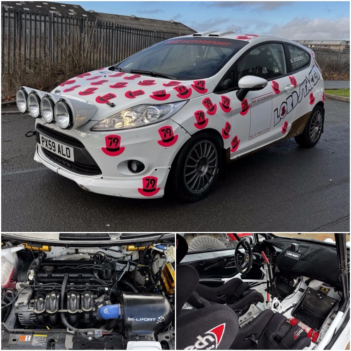 Rally - For sale: Ford Fiesta R2 Msport Rally Car. Link in comments ...