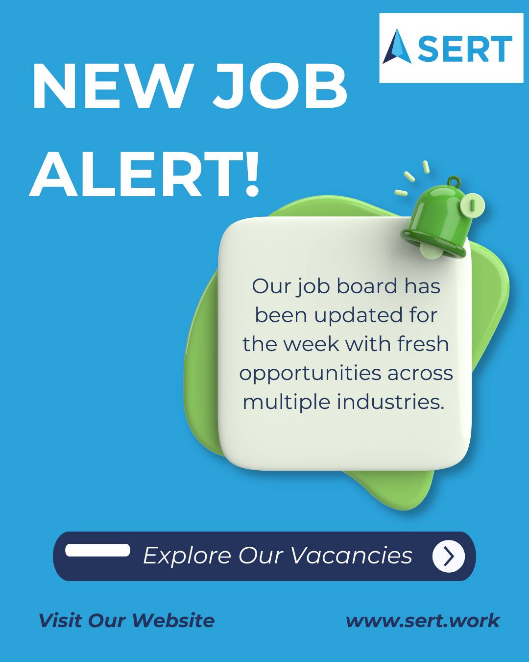 SERT WORK - On the hunt for new career possibilities? Our... | Facebook