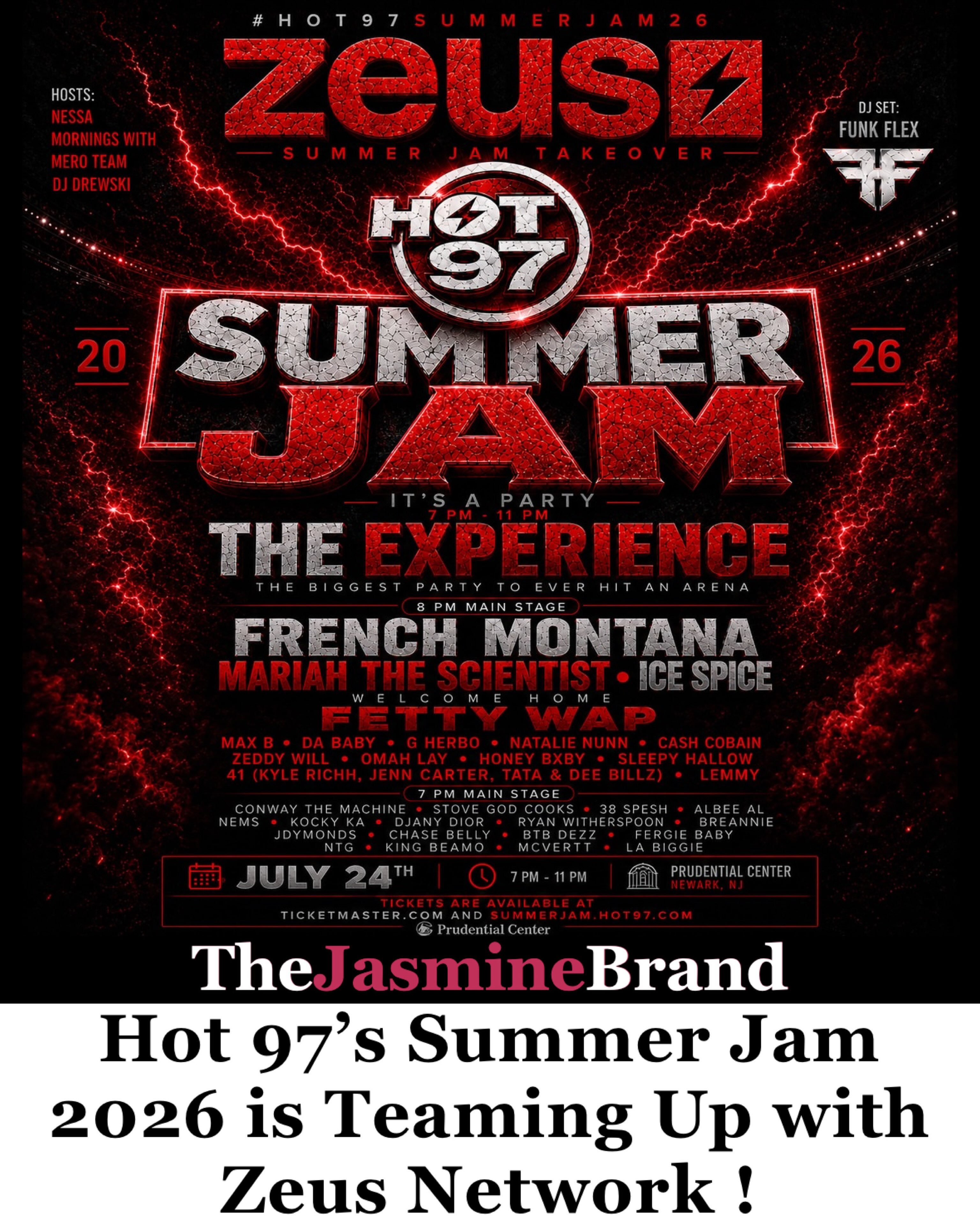 The Zeus Network is officially locked in with #Hot97's