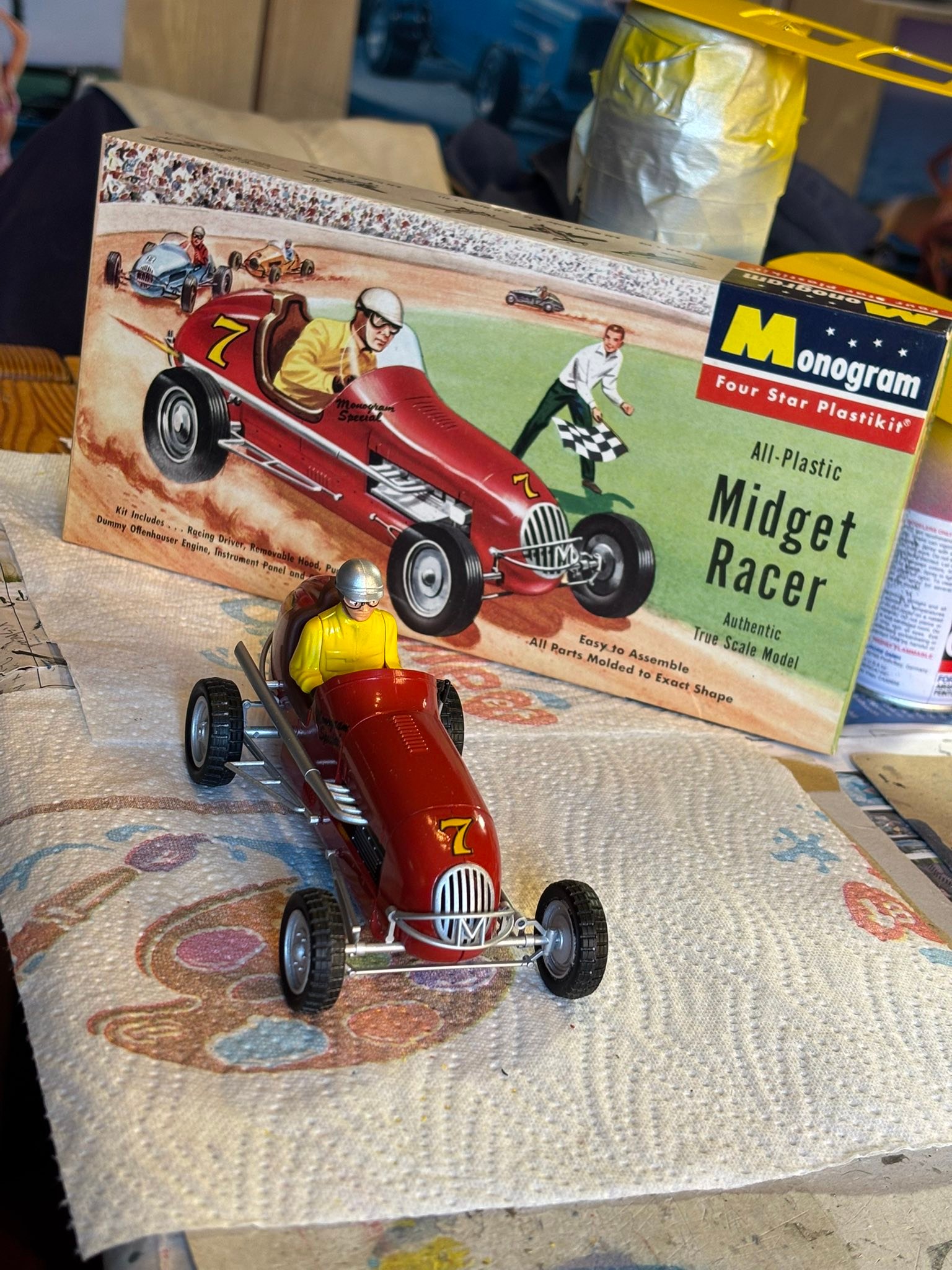Monogram Midget Racer model car review