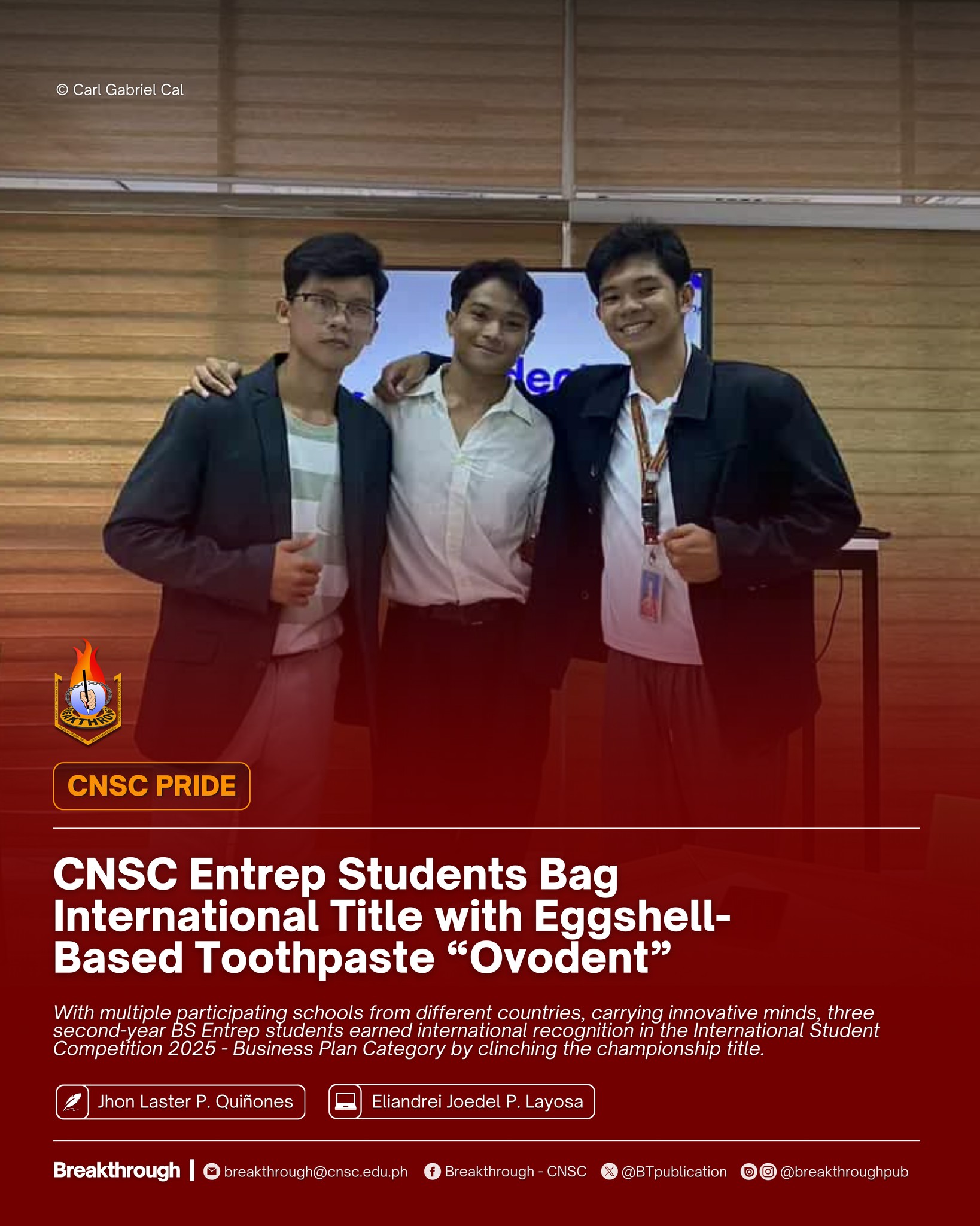 Young Entrepreneurs Society - CNSC Chapter | Daet