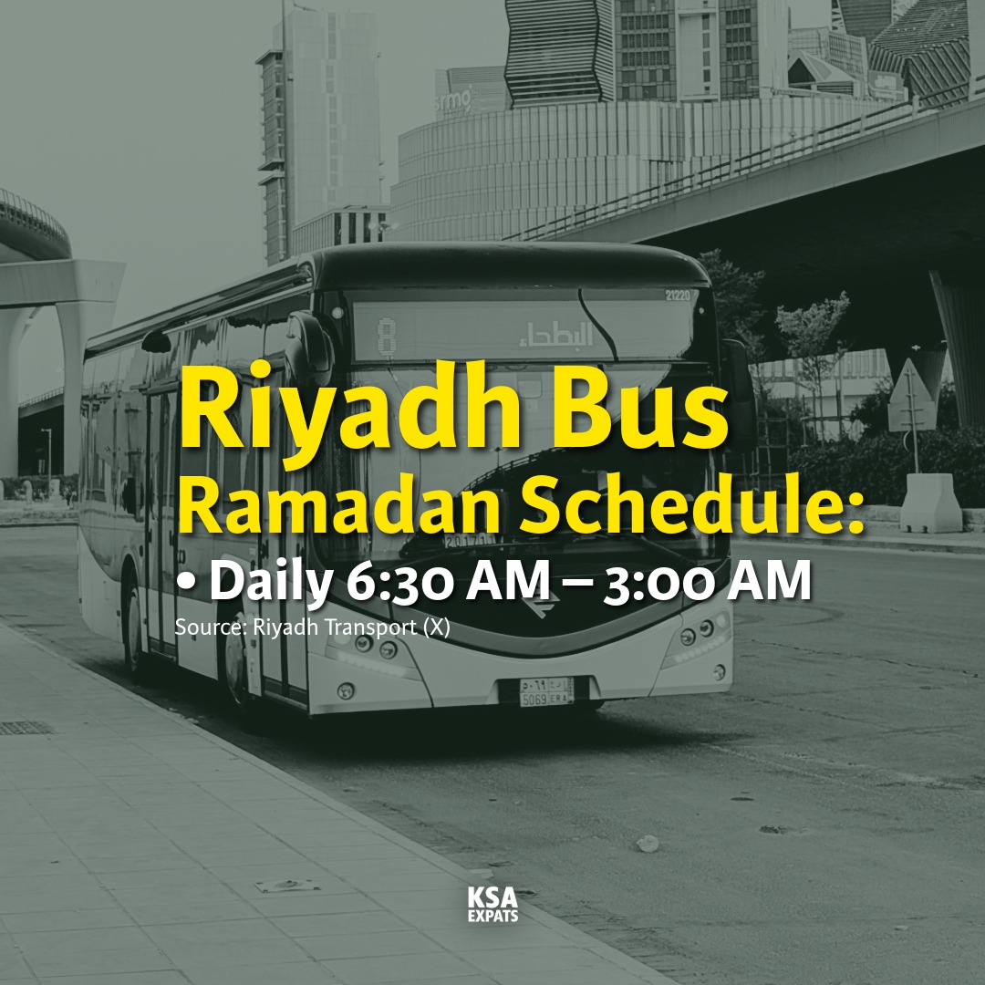 KSA - Riyadh Bus Ramadan Timings | Facebook