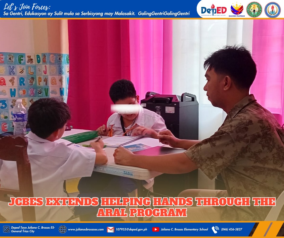 DepE... - DepEd Tayo Juliano C. Brosas ES - General Trias City