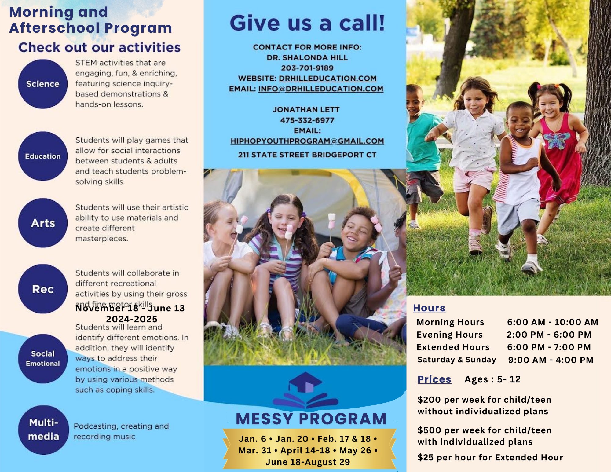 Dr. Hill Educational Services - 📢Registration is Now Open for the MESSY ...