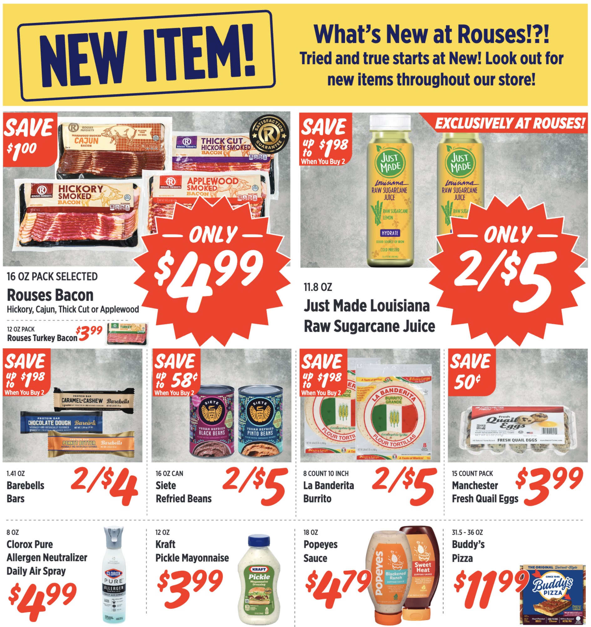Rouses Markets - Swing by and see what’s new! 🛒💛 👀 From... | Facebook