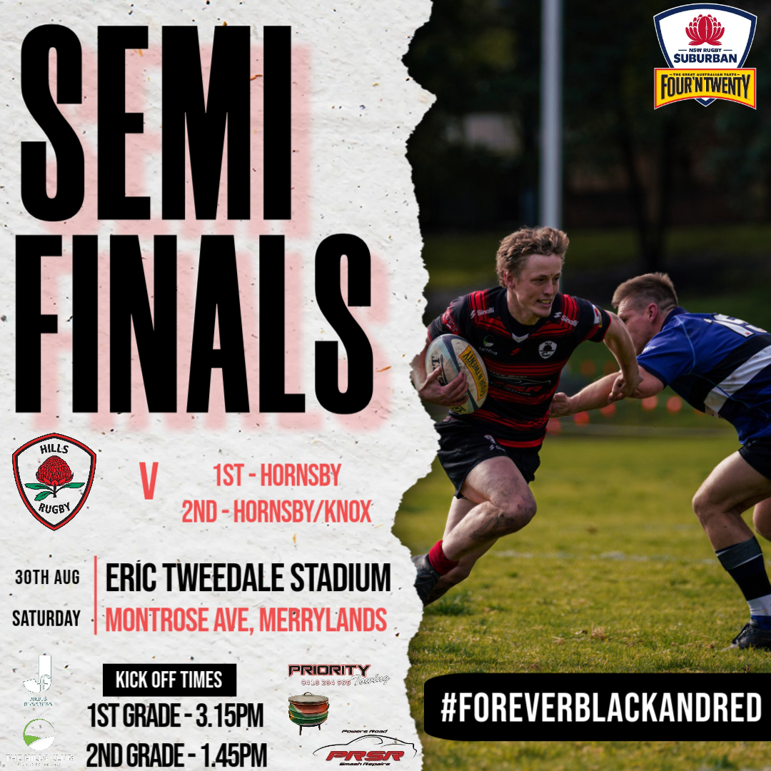 Semi & Grand Final Details... - Hills Rugby - Seniors | Facebook