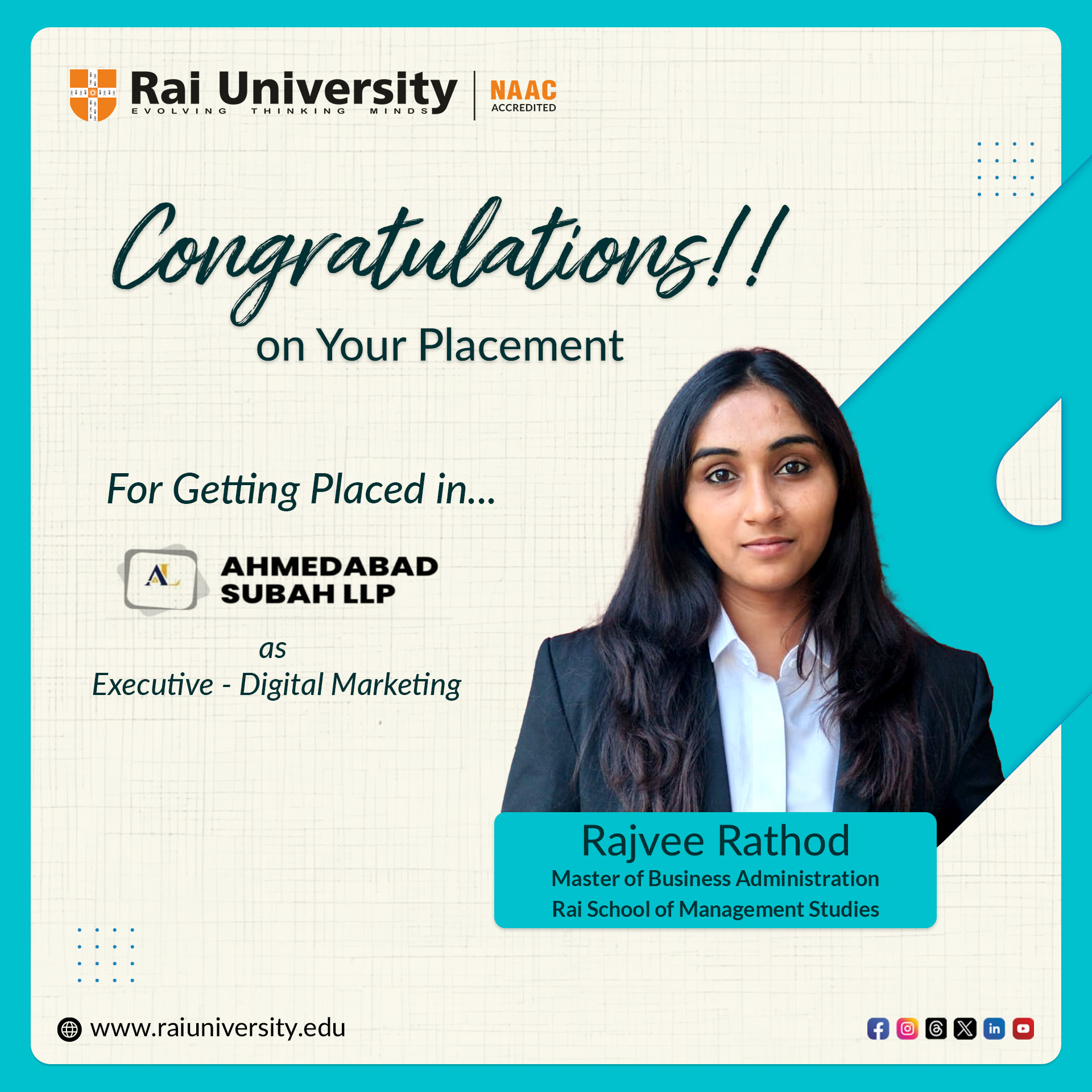 Rai University,Ahmedabad added... - Rai University,Ahmedabad