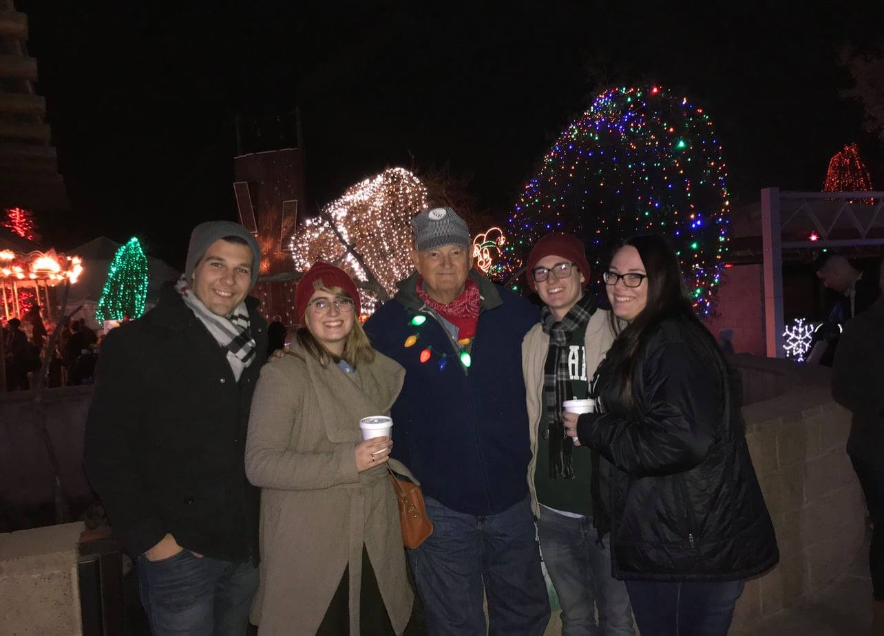 Alex - My cousins and I always loved visiting grandpa at Holiday Lights ...