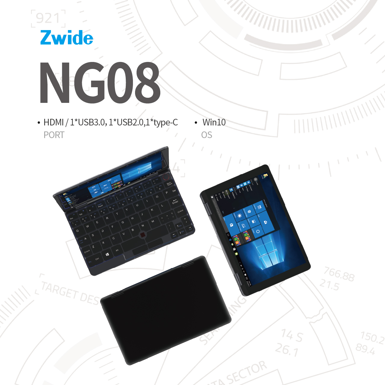 Zwide - Zwide Win10 computer with Type-C Nice choice for commercial ...