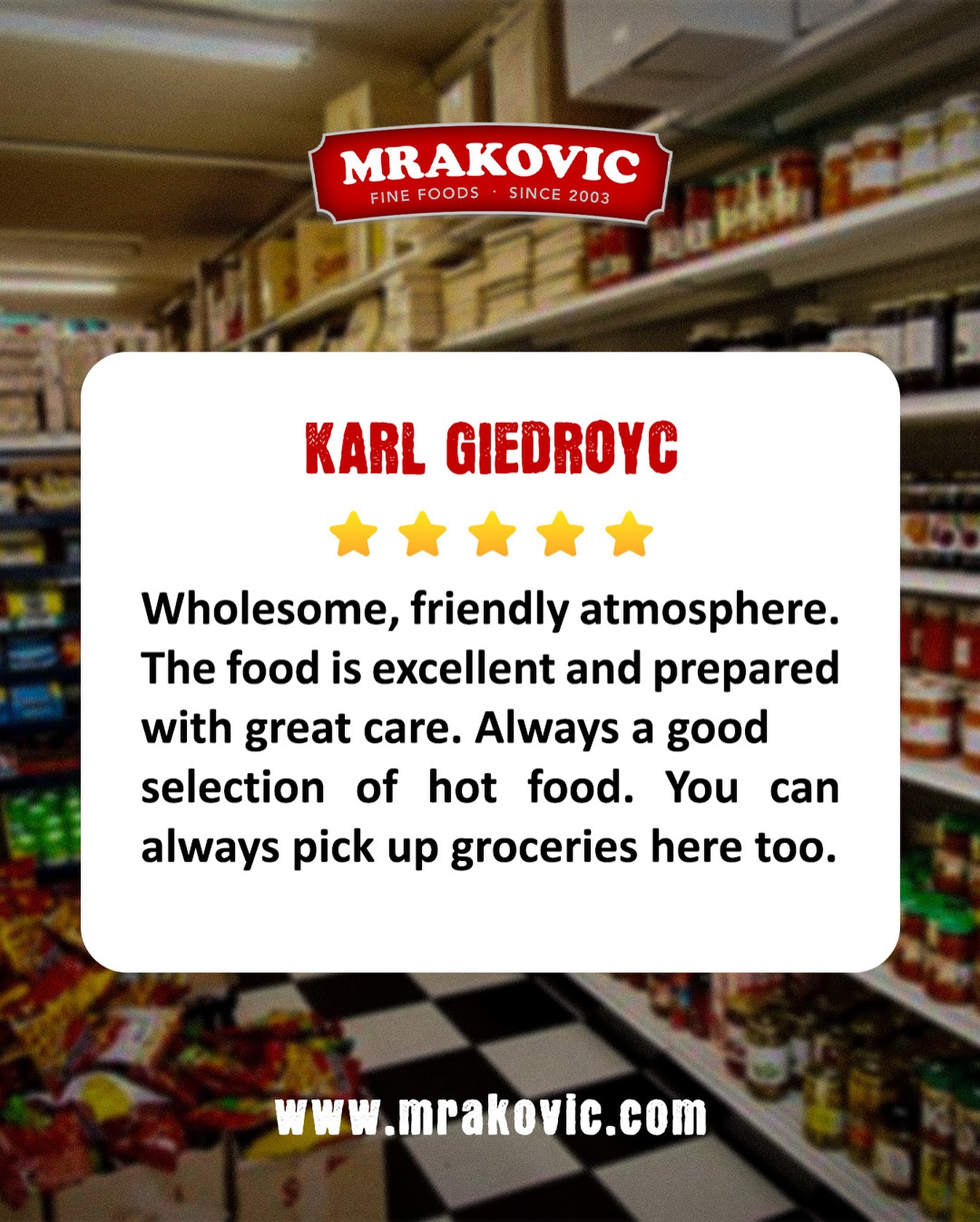 Mrakovic - If you’re in the mood for some freshly cooked, hot Balkan ...