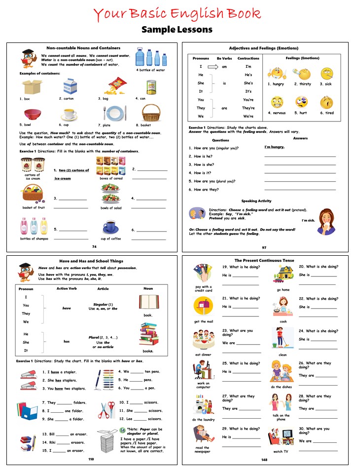 Your Basic English Book