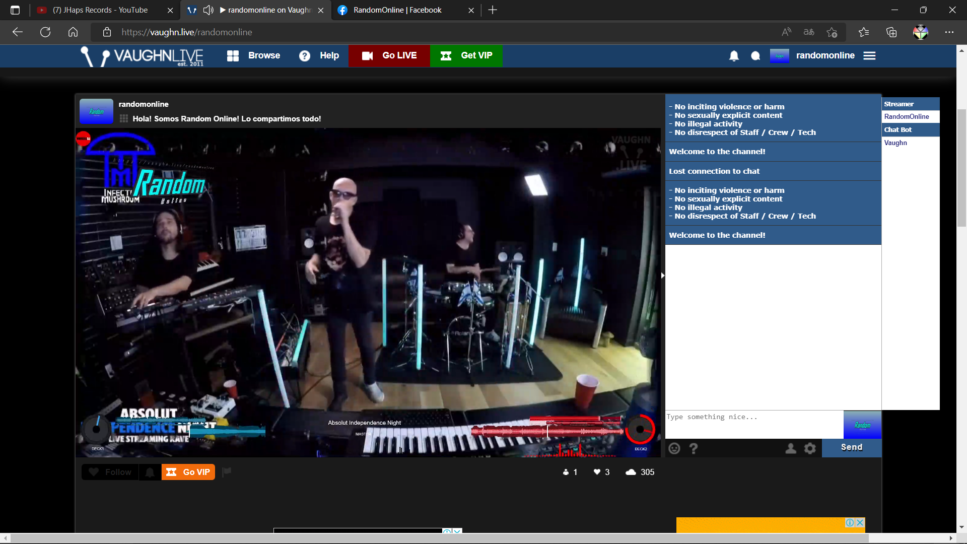 Random TV Online