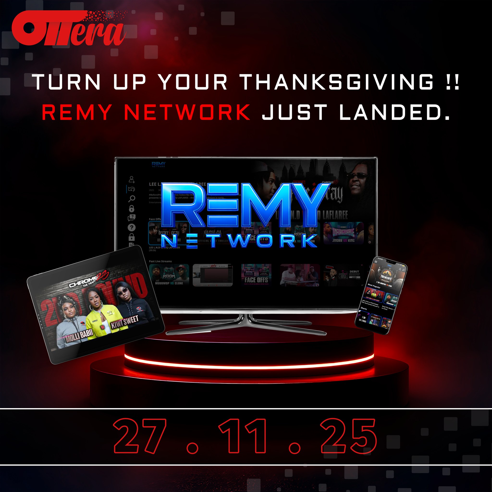 OTTera, - Remy Network is officially live! The free, ad-supported ...