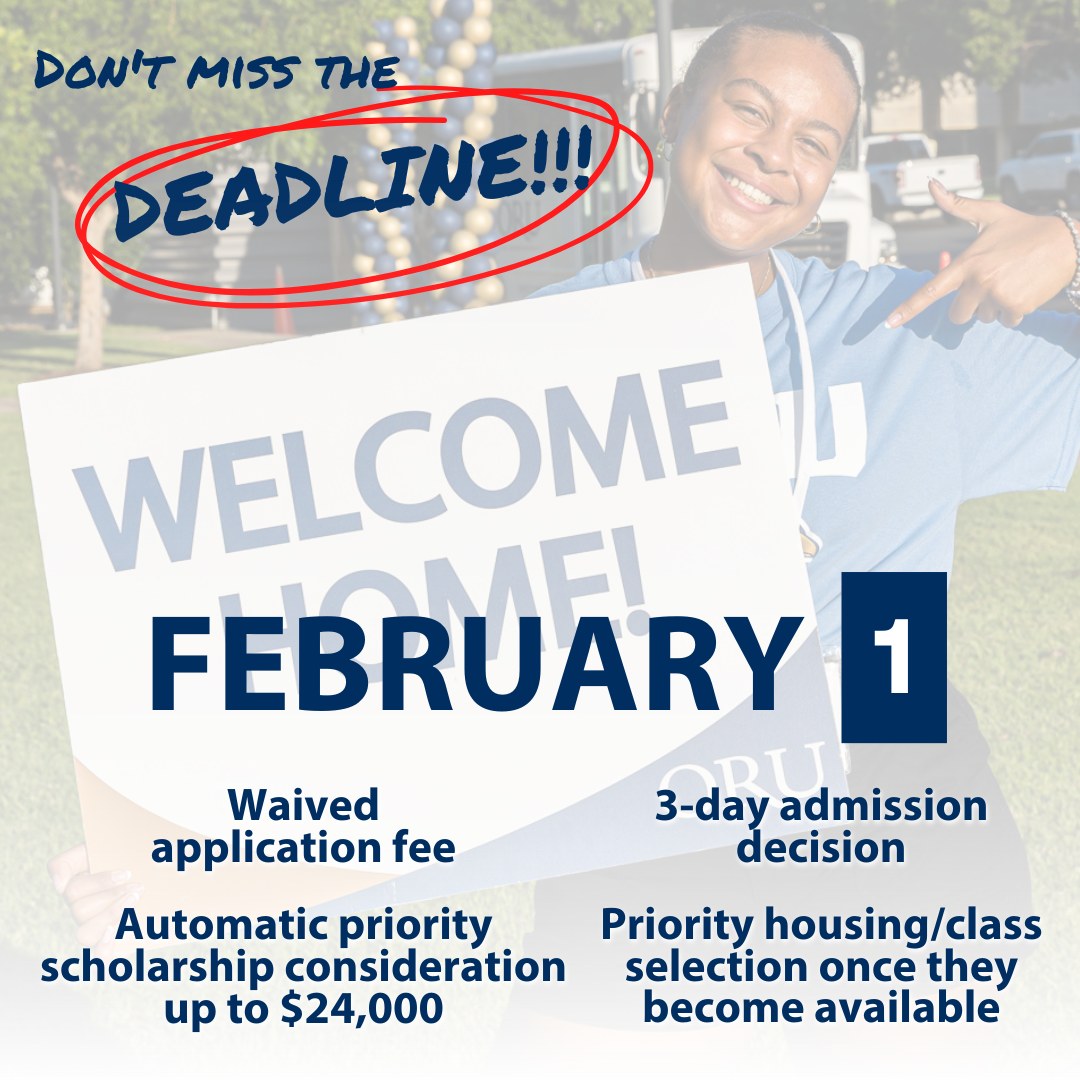 Oral - “Priority Deadline” ... 2 little words that'll make a BIG impact ...
