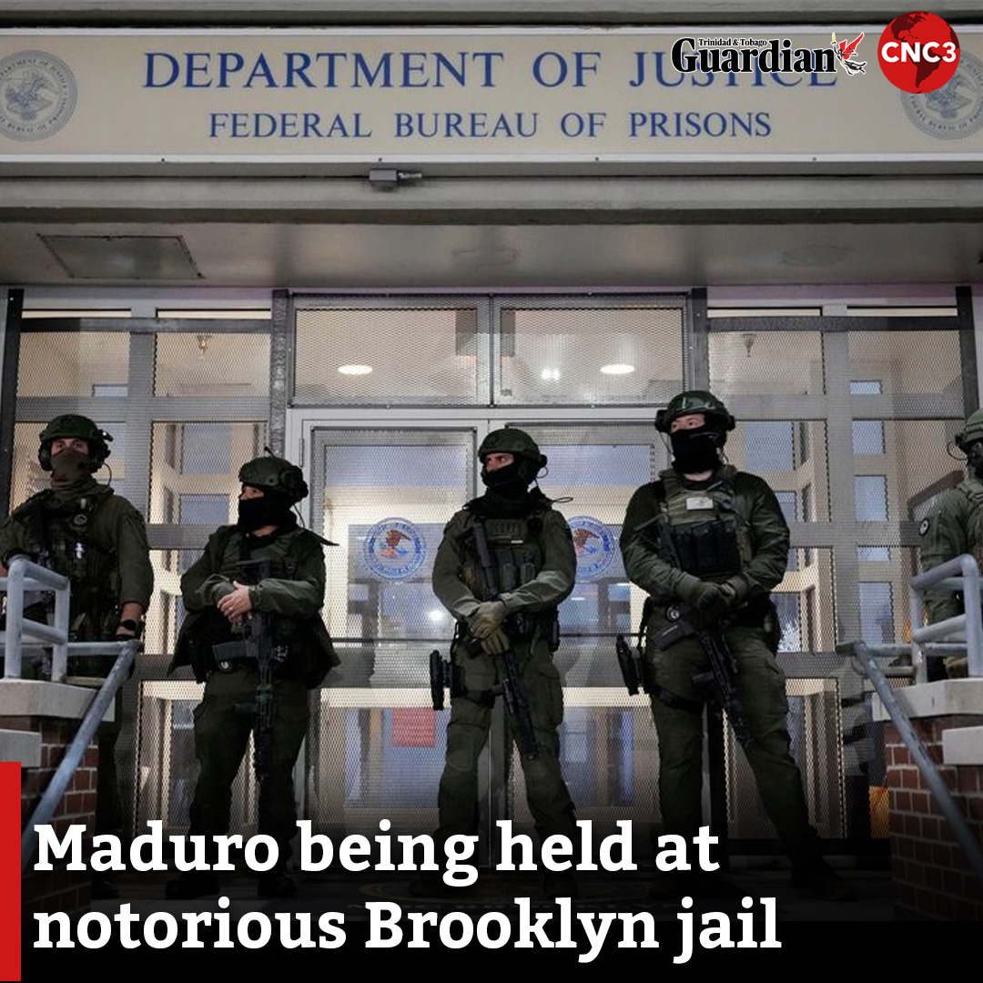 CNC3 - The Brooklyn jail holding Venezuelan President Nicolás Maduro is ...