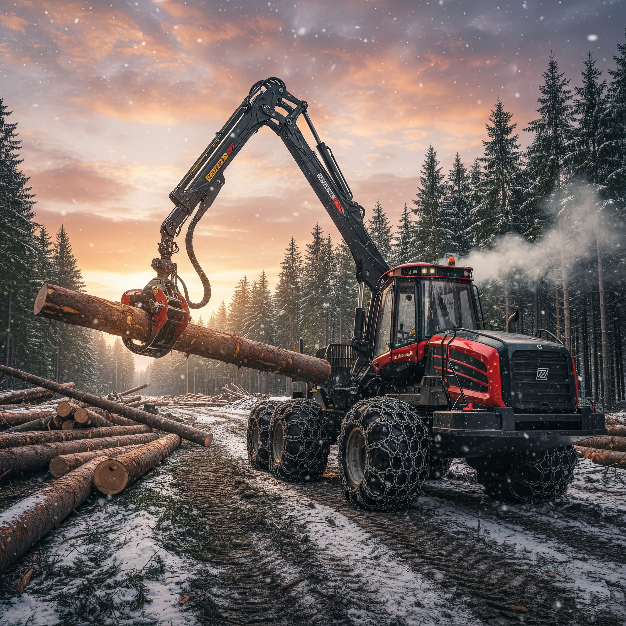 Janne - ️😲 . . . . . #farming #loggerslife #timber #heavyequipment # ...