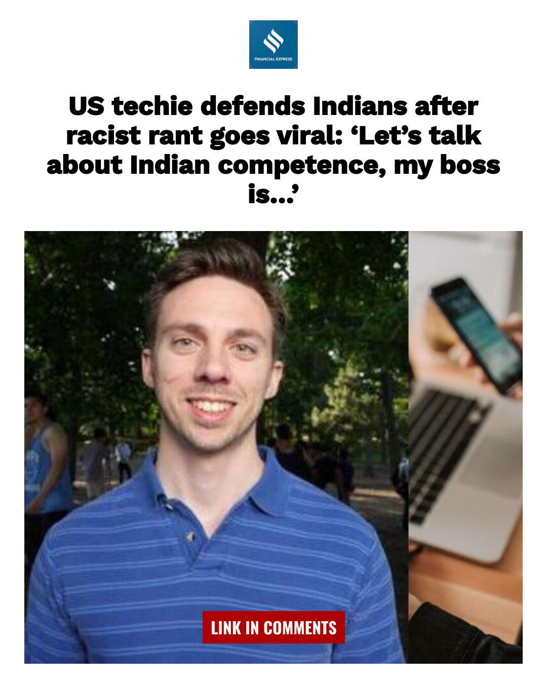 A US software engineer defended... - The Financial Express | Facebook