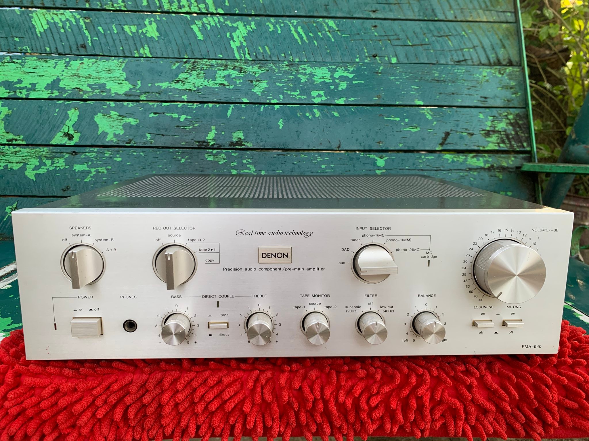 Denon Real time audio technology PMA-940