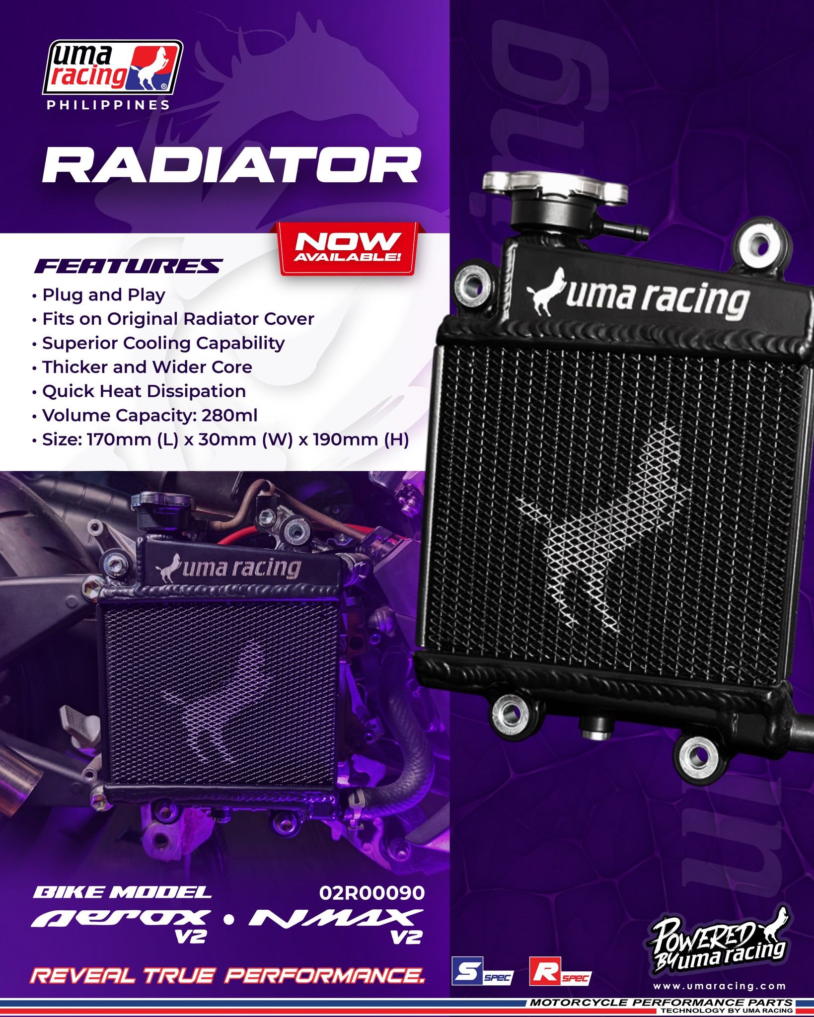 UMA - Upgrade your cooling system with confidence! ️ The 𝐔𝐌𝐀 𝐑𝐚𝐜𝐢𝐧𝐠 ...