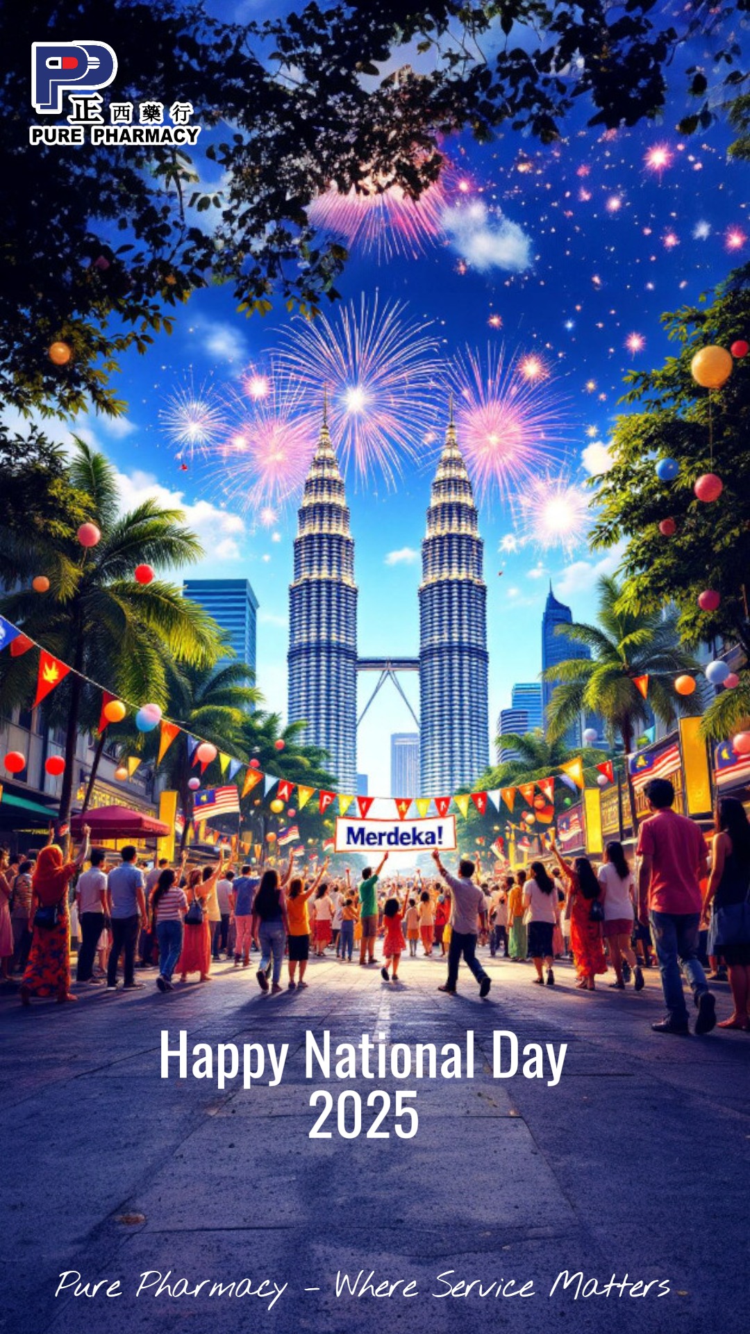 Pure Pharmacy - 🇲🇾 Selamat Hari Kebangsaan Malaysia 2025!... | Facebook