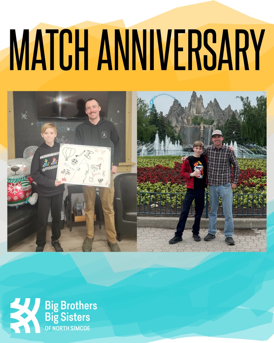 These two... - Big Brothers Big Sisters of North Simcoe | Facebook