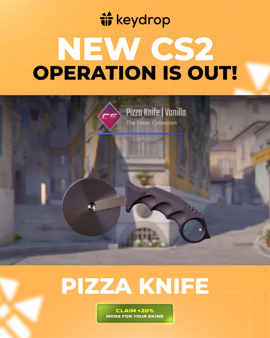 Key-Drop - 🍕 We're going to make pizza! Would you like a skin like this ...