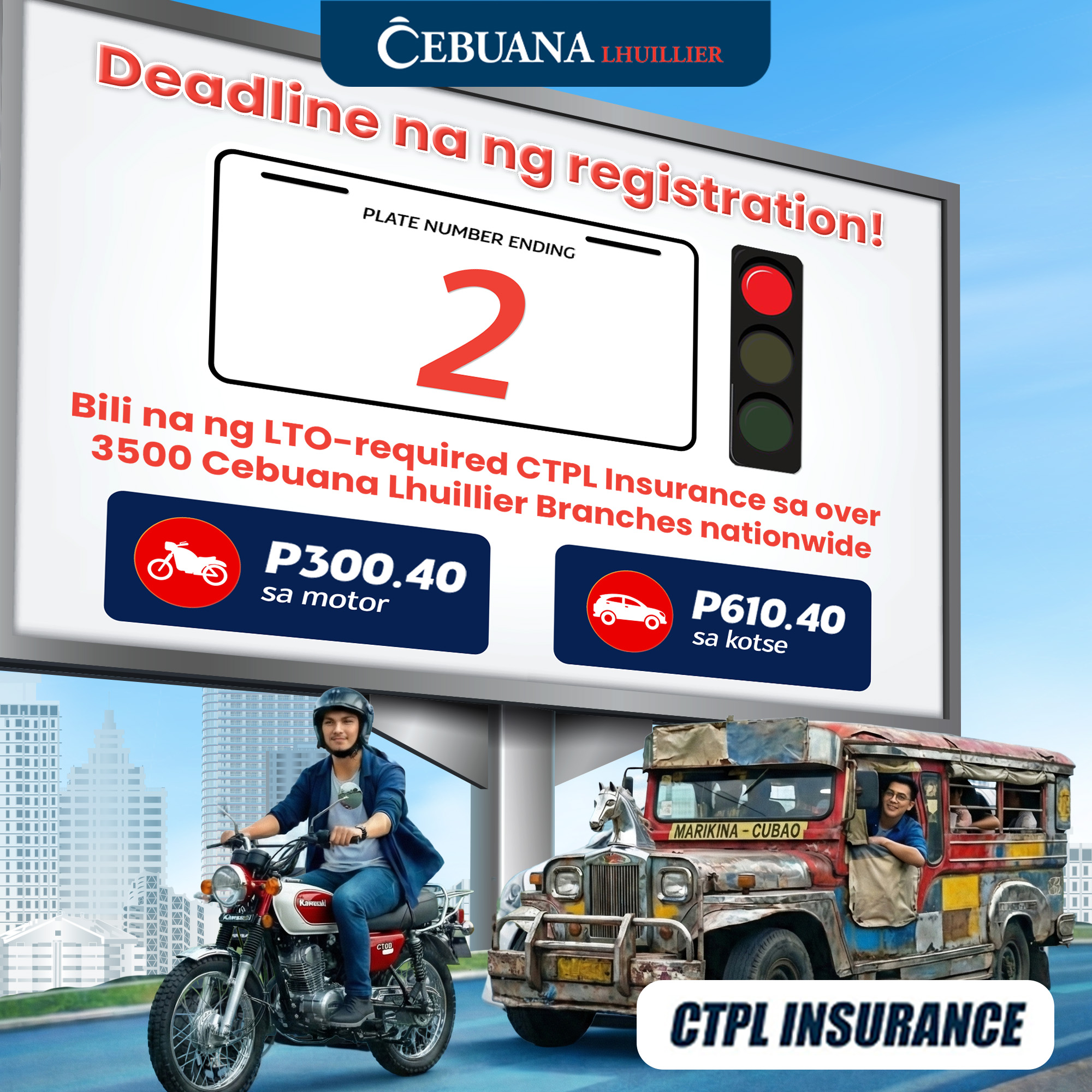 Cebuana - Last call para sa plate number na nagtatapos sa #2! Huwag ...